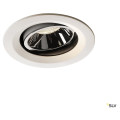 Numinos, encastré de plafond intérieur, 20°, blanc/chrome, led, 4000k, orientable