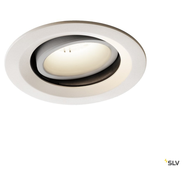 Numinos, encastré de plafond intérieur, 40°, blanc, led, 4000k, orientable