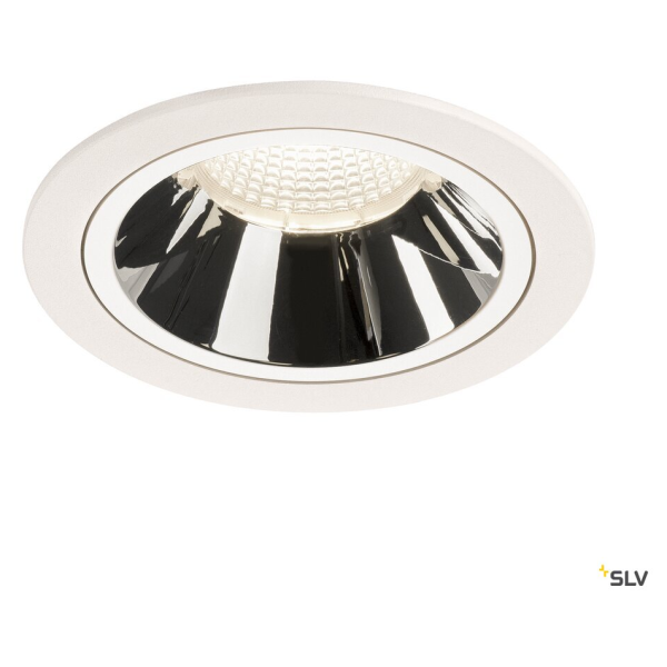 Numinos, encastré de plafond intérieur, 20°, blanc/chrome, led, 4000k