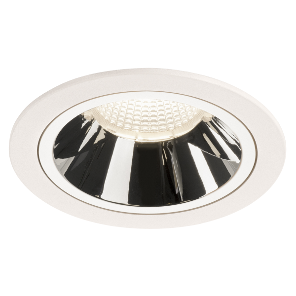 Numinos, encastré de plafond intérieur, 20°, blanc/chrome, led, 4000k