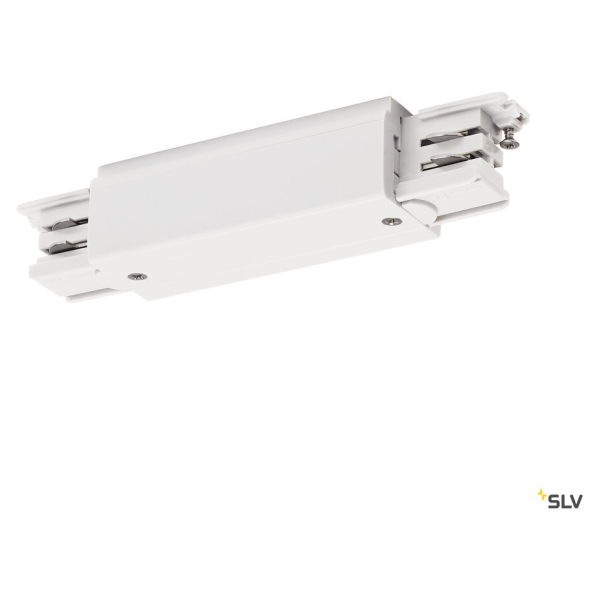 SLV by Declic S-TRACK, connecteur longitudinal, blanc