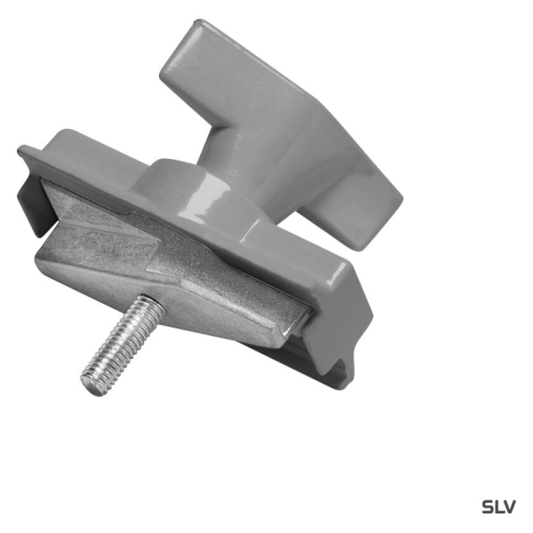 SLV by Declic S-TRACK, adaptateur mécanique, gris argent