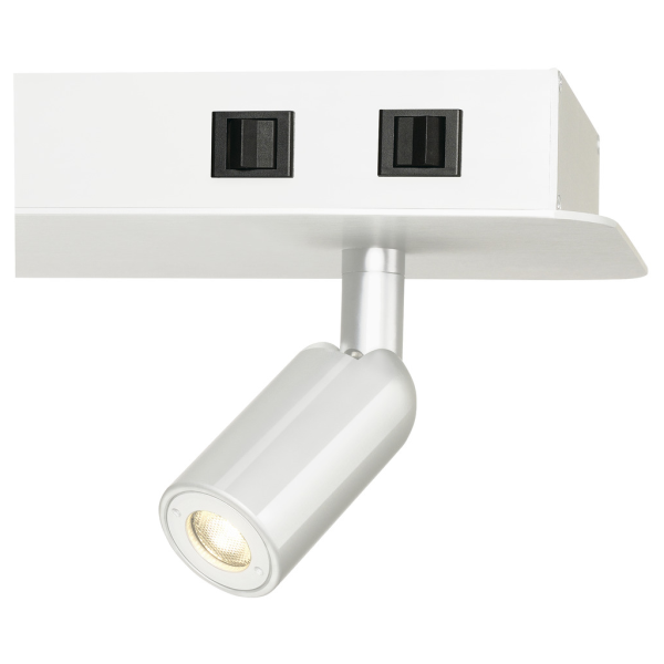 Napia twin, applique intérieure, liseuse, blanc, led, 21w, 3000k