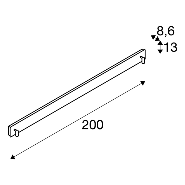 Napia twin, applique intérieure, liseuse, blanc, led, 21w, 3000k