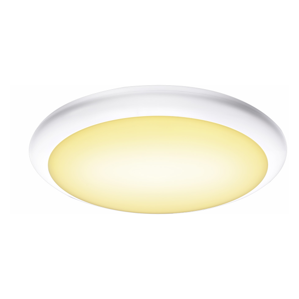 Ruba 10, applique et plafonnier extérieur, blanc, led, 13w, 3000k/4000k, ip65