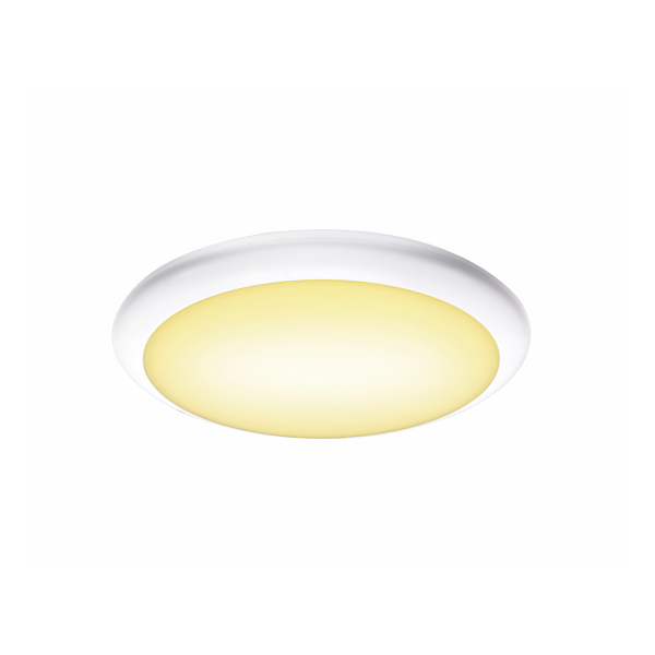 Ruba 10, applique et plafonnier extérieur, blanc, led, 13w, 3000k/4000k, ip65