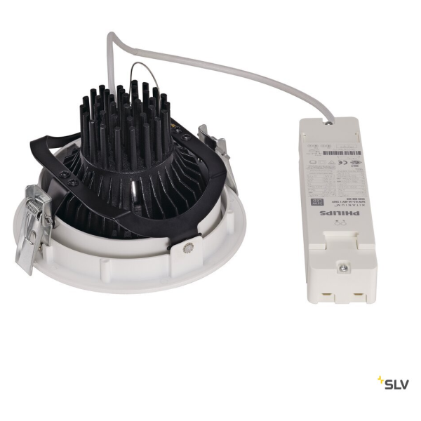 Supros, encastré de plafond intérieur, blanc, led, 31w, 3000k, irc90