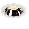 Numinos, encastré de plafond intérieur, 20°, blanc/chrome, led, 3000k