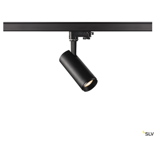 Numinos, spot pour rail 3 allumages, intérieur, 24°, noir, led, 10,42w, 2700k, variable triac