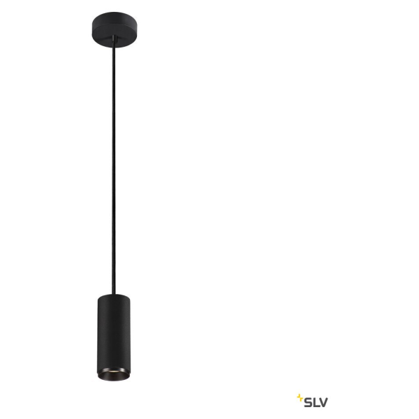 Numinos, suspension intérieure, 36°, noir, led, 10,42w, 4000k, variable triac