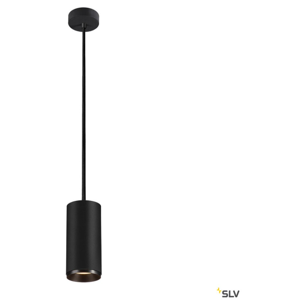 Numinos, suspension intérieure, 60°, noir, led, 28w, 3000k, variable dali