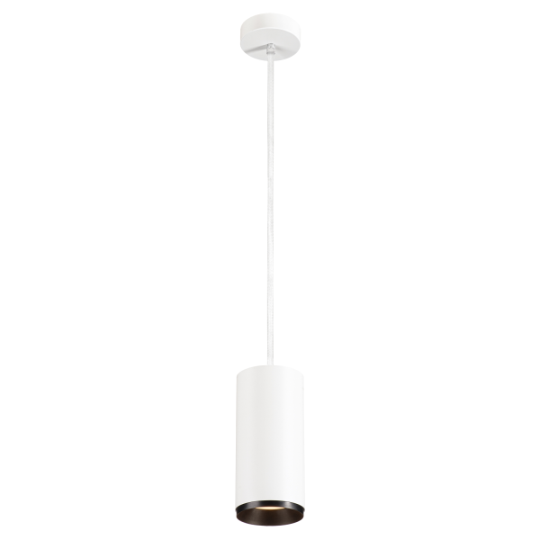 Numinos, suspension intérieure, 36°, blanc/noir, led, 28w, 3000k, variable dali