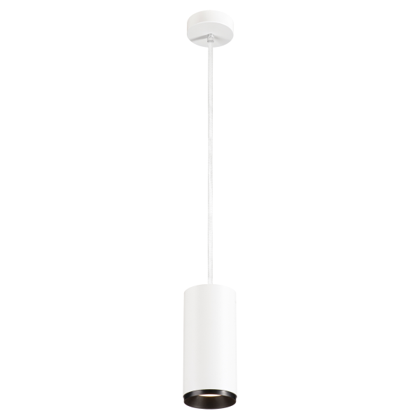 Numinos, suspension intérieure, 60°, blanc/noir, led, 28w, 4000k, variable dali