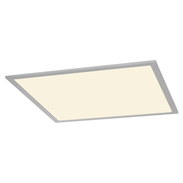 SLV by Declic I-VIDUAL LED Panel pour plafond à dalles, 62x62cm, gris argent, 3000K