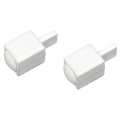 APOLLO EMBOUTS 2 PIECES, BLANC