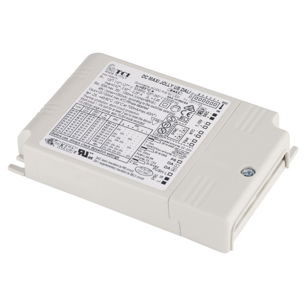 Tci alimentation led 50va. 350-1050ma. variable dali