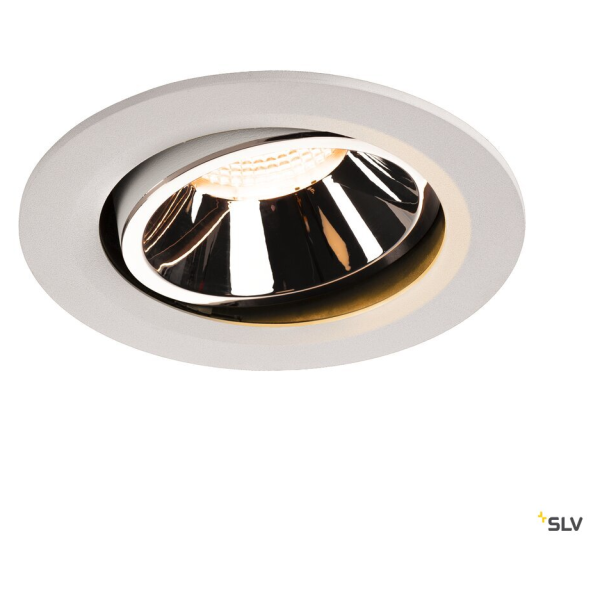 Numinos, encastré de plafond intérieur, 20°, blanc/chrome, led, 2700k, orientable