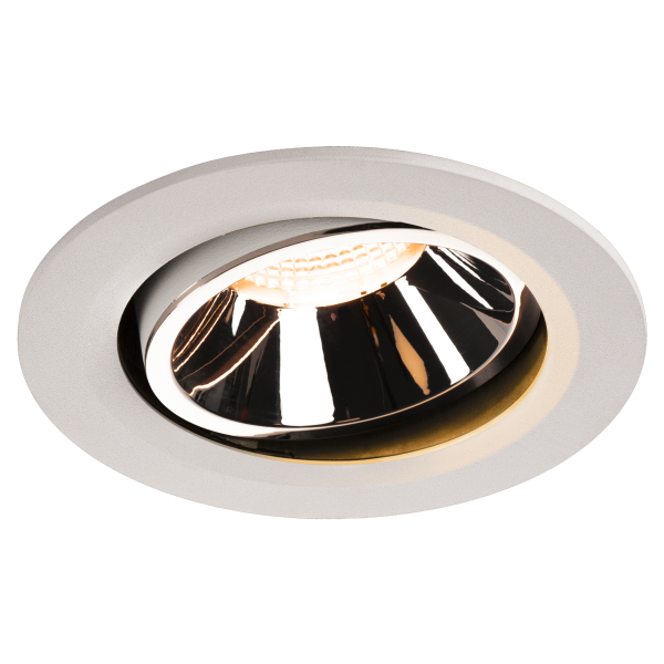 Numinos, encastré de plafond intérieur, 20°, blanc/chrome, led, 2700k, orientable