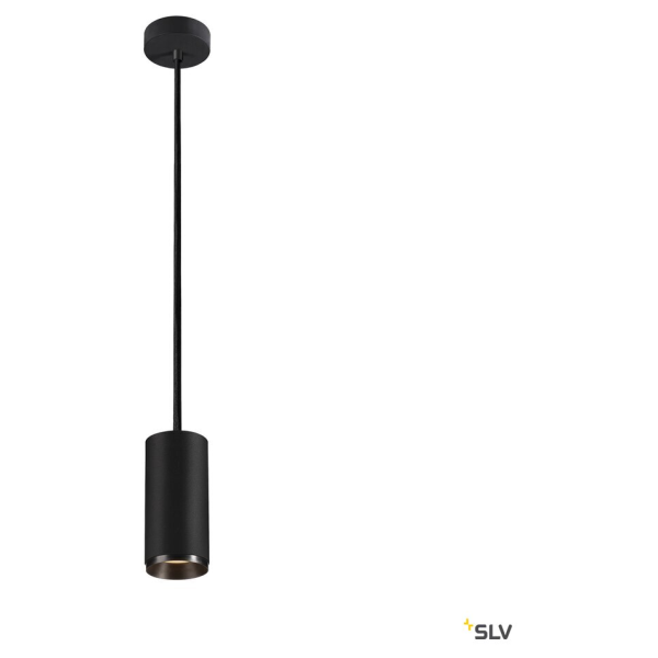 Numinos, suspension intérieure, 60°, noir, led, 20,1w, 2700k, variable dali