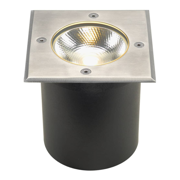 Rocci carre 6w led. encastré de sol ext. inox 316. 3000k. ip67