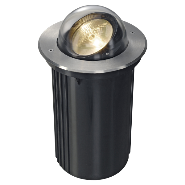 Dasar bullseye qrb111 encastré de sol, rond, inox 316, g53, max. 50w