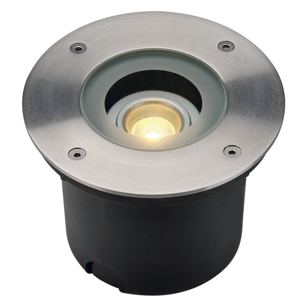 WETSY LED DISK 300, ROND, INOX, 9W, 2700K