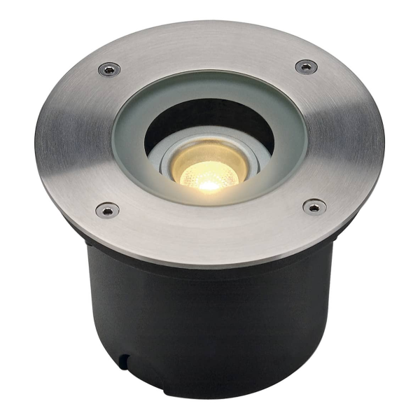 WETSY LED DISK 300, ROND, INOX, 9W, 2700K