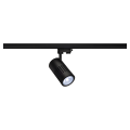 Structec, spot pour rail 3 allumages, intérieur, 60°, noir, led, 35w, 4000k