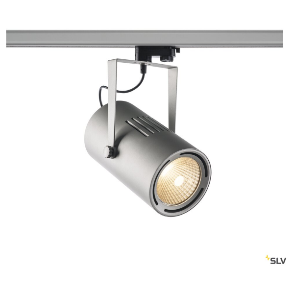 Eurospot track, gris argent, led 61w, 3000k, 60°, adapt 3 all inclus