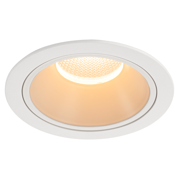 Numinos, encastré de plafond intérieur, 40°, blanc, led, 2700k