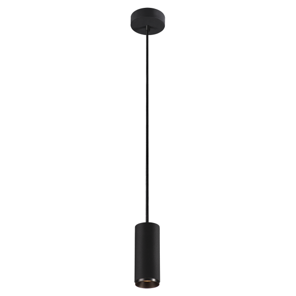 Numinos, suspension intérieure, 24°, noir, led, 10,42w, 2700k, variable triac