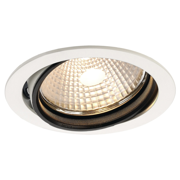 BERET, DOWNLIGHT, G12, BLANC