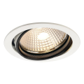 BERET, DOWNLIGHT, G12, BLANC