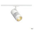 Structec, spot pour rail 1 allumage, intérieur, 36°, blanc, led, 28w, 3000k