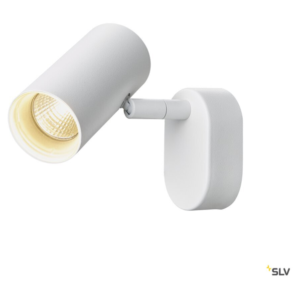 Noblo, applique et plafonnier intérieur, simple, blanc, led, 8w, 2700k, variable triac