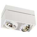 KARDAMODE SURFACE CARRE QRB DOUBLE, BLANC, max. 2x75W