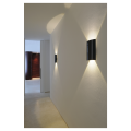 SAIL 1, APPLIQUE NOIRE, 1x3W, LED BLANC CHAUD