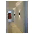 SAIL 2, APPLIQUE NOIRE, 2x3W, LED BLANC CHAUD