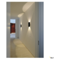 SAIL 2, APPLIQUE NOIRE, 2x3W, LED BLANC CHAUD