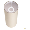 Abat-jour cylindrique, Ø 15cm, beige, textile. SLV by Declic FENDA