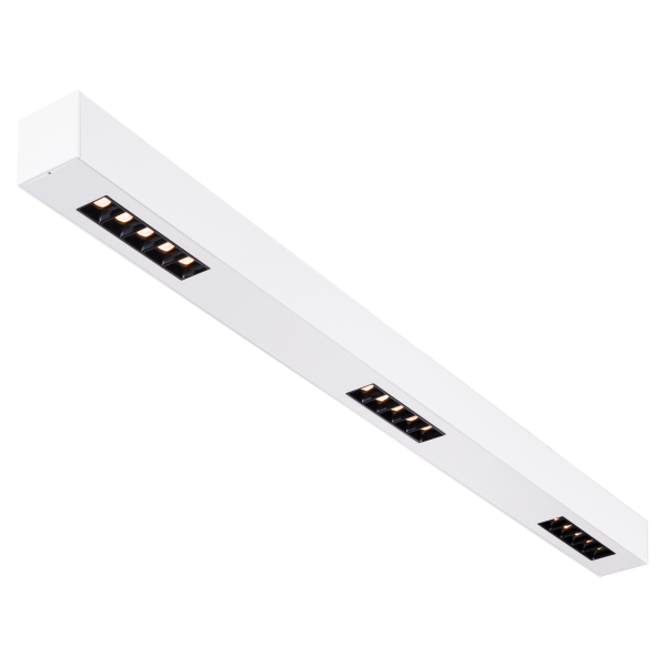 Q-line®, plafonnier intérieur, 1m, blanc, led, 45w, 3000k, variable triac