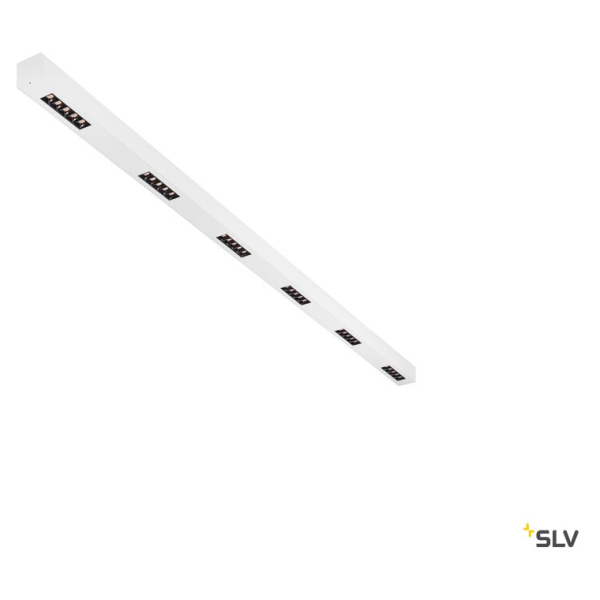 Q-line®, plafonnier intérieur, 2m, blanc, led, 85w, 3000k, variable triac