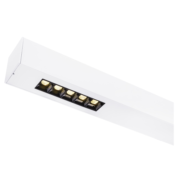 Q-line®, plafonnier intérieur, 2m, blanc, led, 85w, 4000k, variable triac