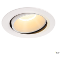 Numinos, encastré de plafond intérieur, 20°, blanc, led, 3000k, orientable