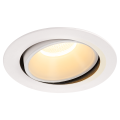 Numinos, encastré de plafond intérieur, 20°, blanc, led, 3000k, orientable