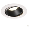 Numinos, encastré de plafond intérieur, 20°, blanc/noir, led, 4000k, orientable