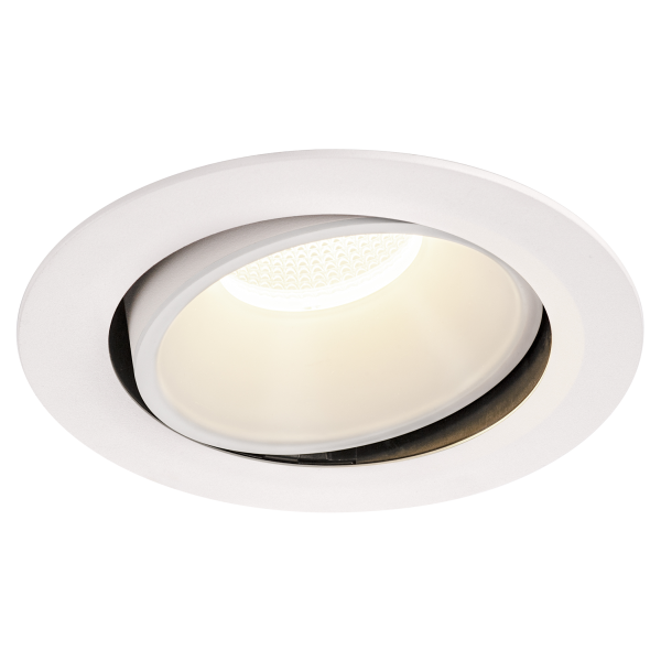 Numinos, encastré de plafond intérieur, 20°, blanc, led, 4000k, orientable