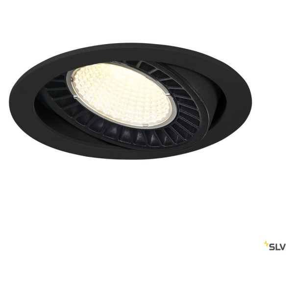 Supros, encastré de plafond intérieur, noir, led, 31w, 4000k, irc90