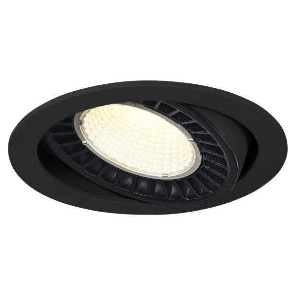 Supros, encastré de plafond intérieur, noir, led, 31w, 4000k, irc90