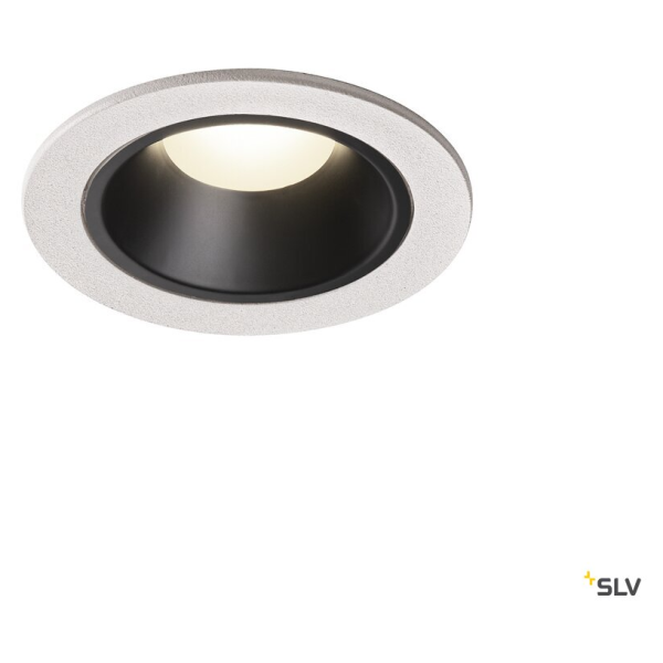 Numinos, encastré de plafond intérieur, 20°, blanc/noir, led, 4000k